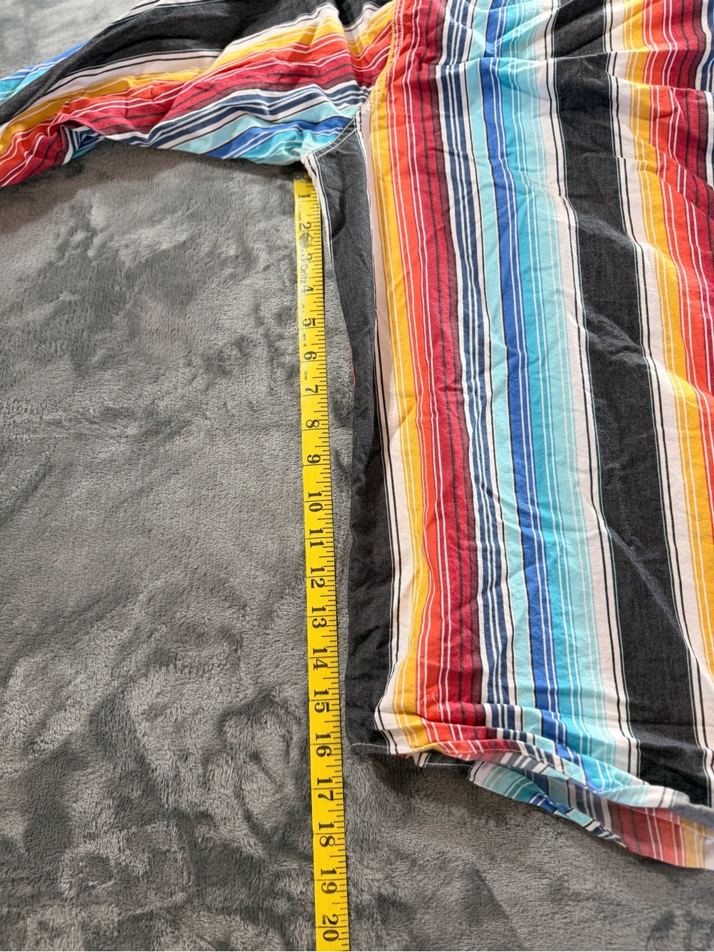Rock $ Roll Cowboy Striped Pearl Snap-Down Shirt in Multicolor - Picture 14 of 15